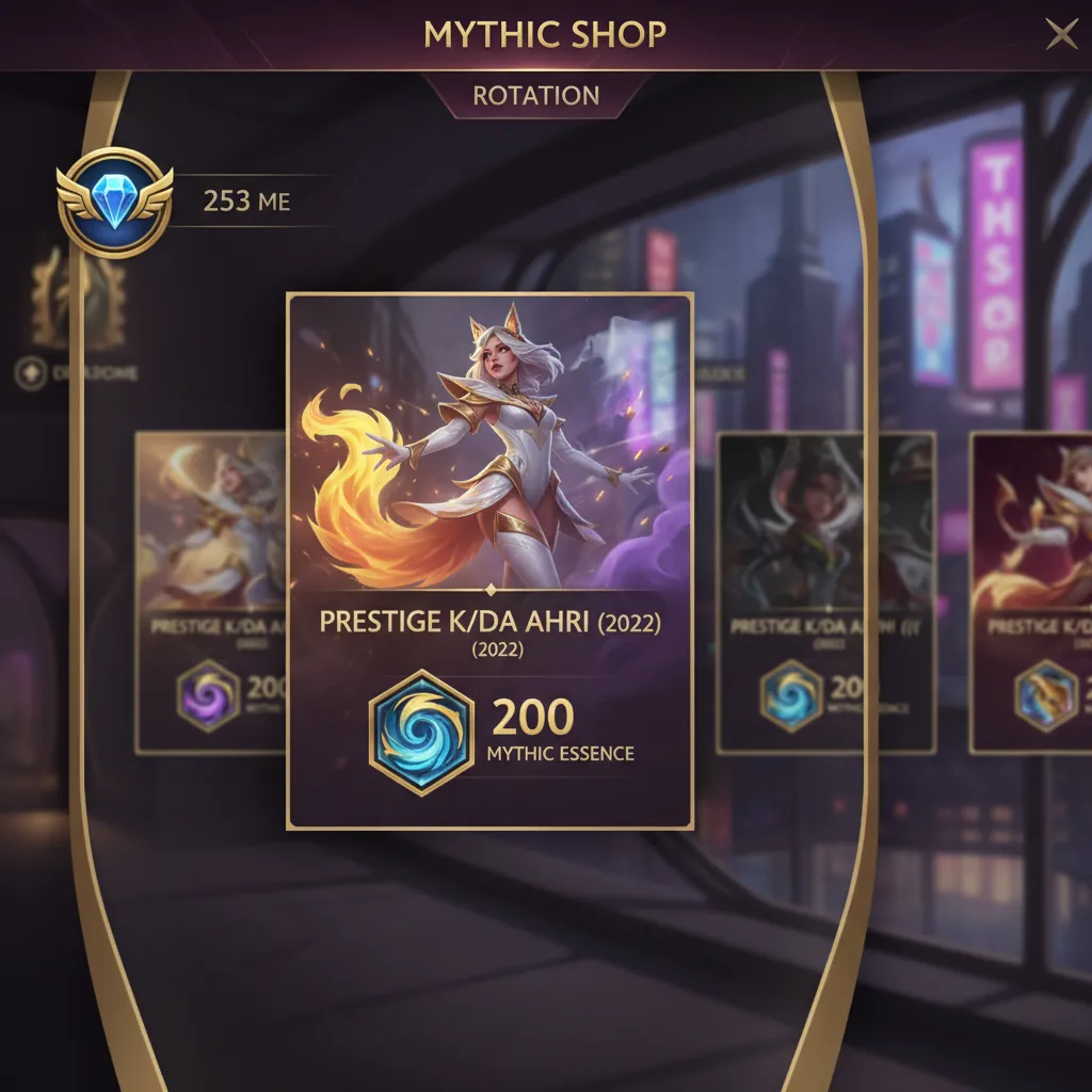 Comment obtenir de l'Essence mythique dans League of Legends en 2026